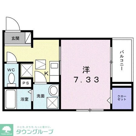 Sweet Pの物件間取画像